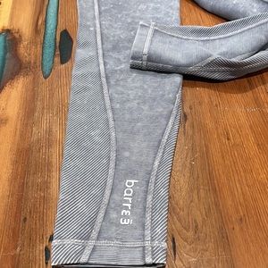 Lululemon barre grey pants 8